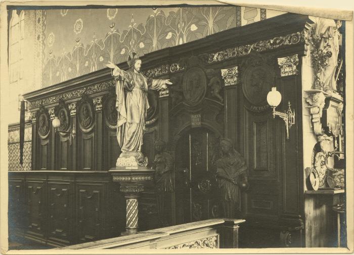 St. Jacob de Oudere kerk /lambrisering koorgestoelte 