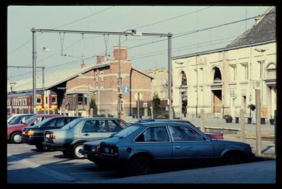 Parking - perron - achtergevel 