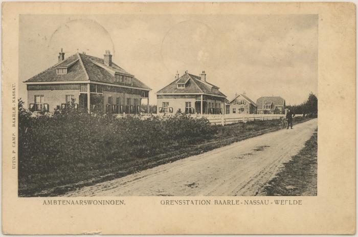 Ambtenaarswoningen. Grensstation Baarle-Nassau-Weelde