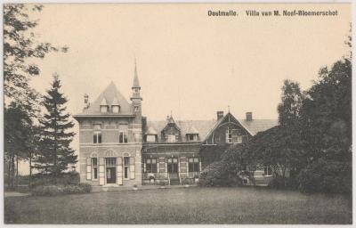 Oostmalle. Villa van M. Neef-Bloemerschot