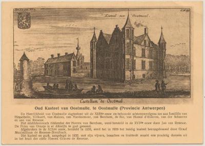 Oud Kasteel van Oostmalle, te Oostmalle (Provincie Antwerpen)