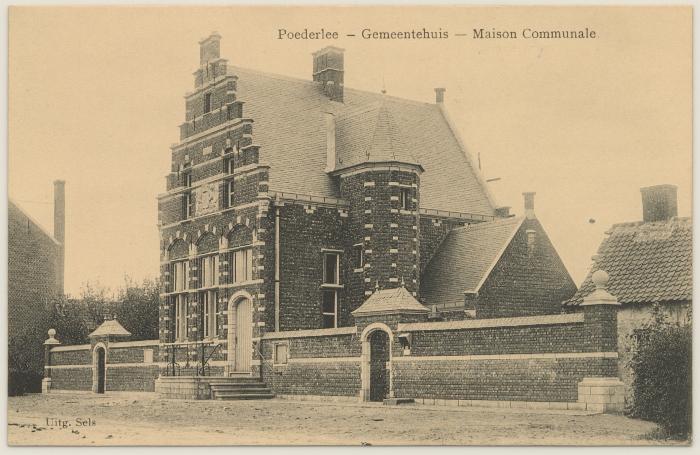 Poederlee - Gemeentehuis - Maison Communale.