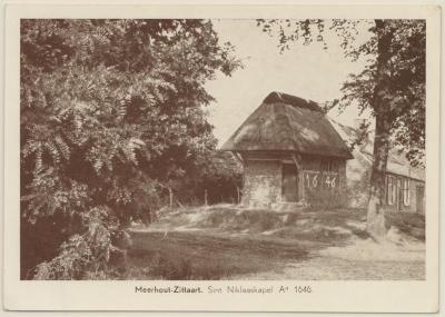 Meerhout-Zittaart. Sint Niklaaskapel A° 1646
