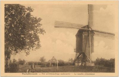 Wechelderzande - Het schilderachtige molenzicht - Le moulin pittoresque