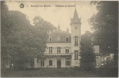 Kasteel van Brecht. - Château de Brecht.