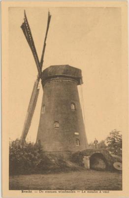 Brecht. - De steenen windmolen - Le moulin à vent
