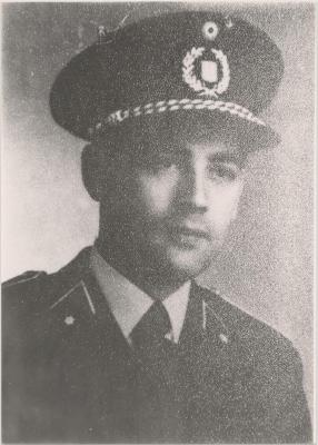 Portret politieinspecteur Louis Goossens