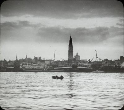 Anvers vers le soir 1909 P.V.Hal