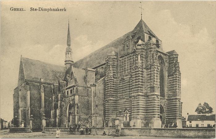Gheel. Ste-Dimphnakerk