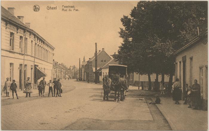 Gheel Passtraat. Rue du Pas.