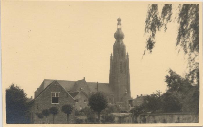 Zicht op Hoogstraten en St. Katharinakerk