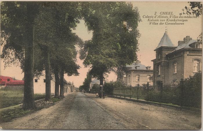 Gheel Collonie d'Aliénés. Villas des médecins - Kolonie van Krankzinnigen Villas der Geneesheeren