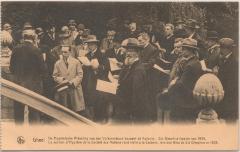 Gheel De Hygiënische Afdeeling van den Volkerenbond bezoekt de Kolonie: Ste Dimphna-feesten van 1925. La section d'Hygiène de la Société des Nations rend visite à la Colonie, lors des fêtes de Sté Dimphne en 1925.