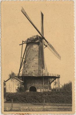 Gheel Elsum Steenenmolen Moulin de Pierres.