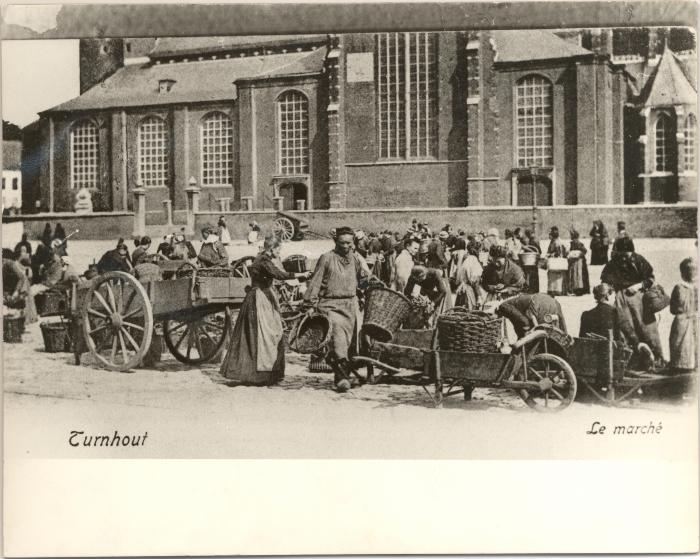 Markt verkoop / Groentemarkt