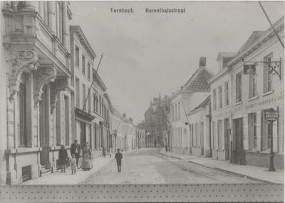 Herentalsstraat met tramspoor