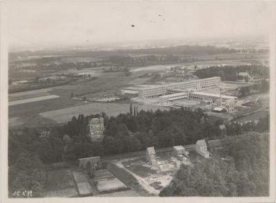 Luchtfoto omgeving St. Jozefscollege