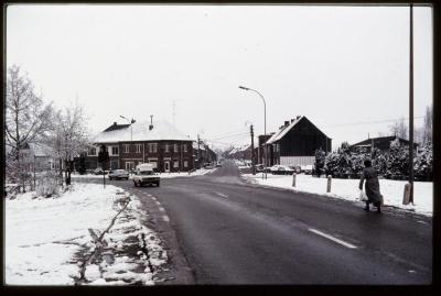 Fonteinstraat oud kruispunt Steenweg op Merksplas