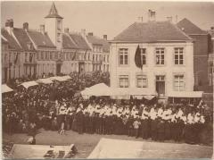 Begrafenis Deken Pittoors (Markt)