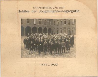 Jongelingen congregatie / Jubileum 1847-1922
