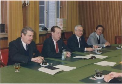 Vergadering Schepencollege (1988)