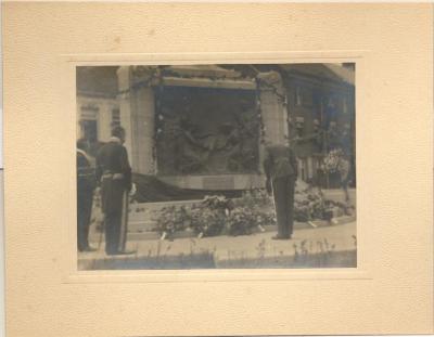 Onthulling monument v.d. gesneuvelden door Pr. Leopold