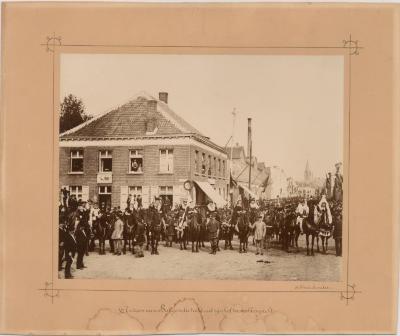 Eeuwfeest Slag van Turnhout 1889. Ant. V. Bourgondië
