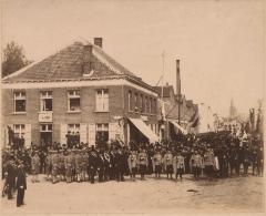 Eeuwfeest Slag van Turnhout 1889. Boogschutters