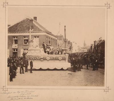 Eeuwfeest Slag van Turnhout 1889. Roemwaardige mannen