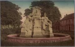 Westerloo Standbeeld Graaf Hendrik de Merode. Monument du Comte Henri de Merode.