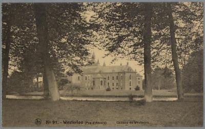 Westerloo (Pce d'Anvers) Château de Westerloo.