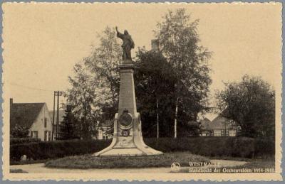Westmalle Standbeeld der Gesneuvelden 1914-1918