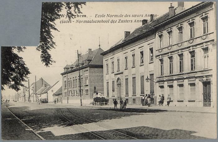 Wyneghem. - Ecole Normale des sœurs Annonciades - Normaalscoohool dr Zusters Annonciaden (sic)