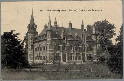 Wommelghem (Anvers). Château de Selsaeten.