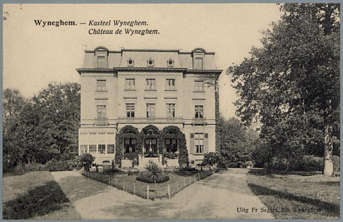 Wyneghem. - Kasteel Wyneghem. Château de Wyneghem.
