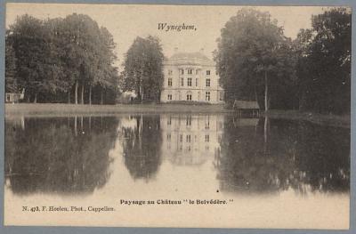 Wyneghem, Paysage au Château " le Belvédère"