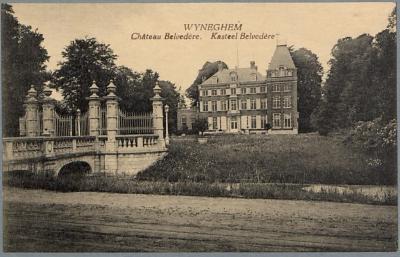 Wyneghem Château Belvedère. Kasteel Belvedère"