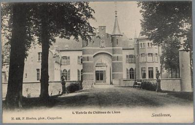 Santhoven, L'Entrée du Château de Liere.