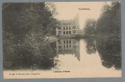 Santhoven, Château d'Halle.