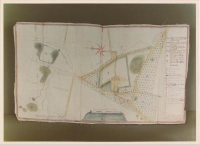 Grondplan van Boone's blijk 1751
