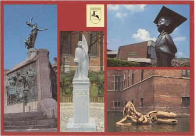 TURNHOUT - Turnhoutse Patriot (Leo Van Herwegen) - Najade (Rik Poot) - Adhemar (Frank - Ivo Van Damme) - Monument van de gesneuvelden van WOI (Floris de Cuyper)