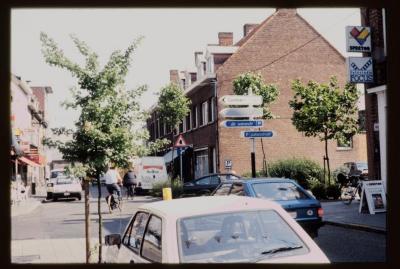 Patersstraat te Turnhout ter hoogte van het kruispunt met de Koning Albertstraat