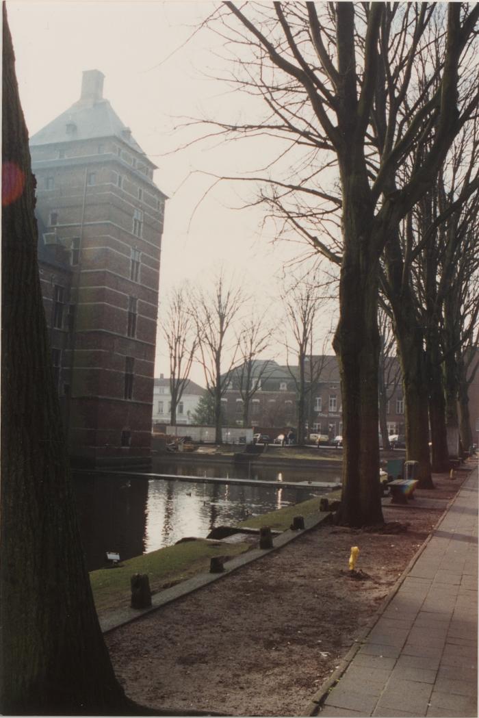 Omgeving van kasteel vóór rooien van bomen 1994
