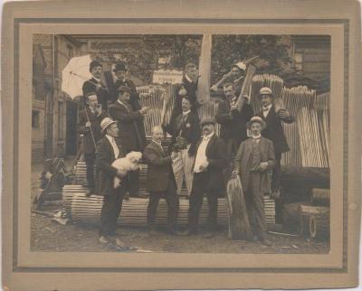 Verenigingen /Groepsfoto "De Vereenigde Jongmans" (ca. 1910)
