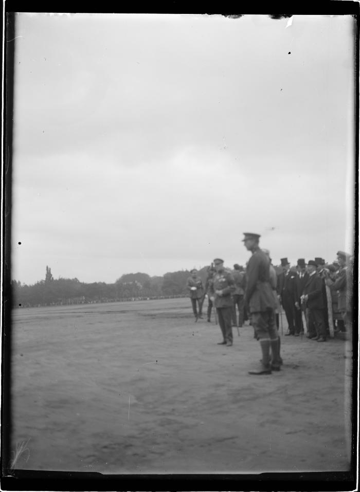 Vliegmeeting te Wilrijk 1920, koning Albert I
