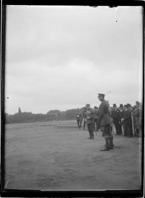 Vliegmeeting te Wilrijk 1920, koning Albert I
