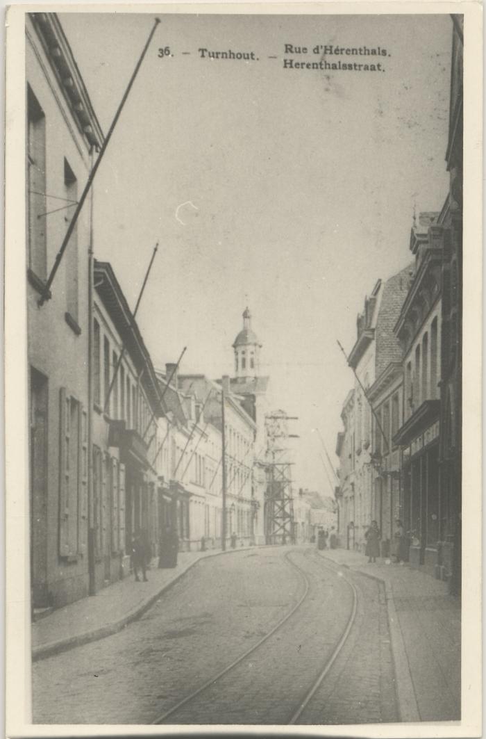 Herentalsstraat ±1914
