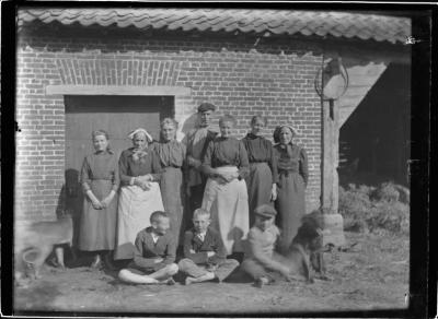Jef van Boeren (Wouters) en familie.