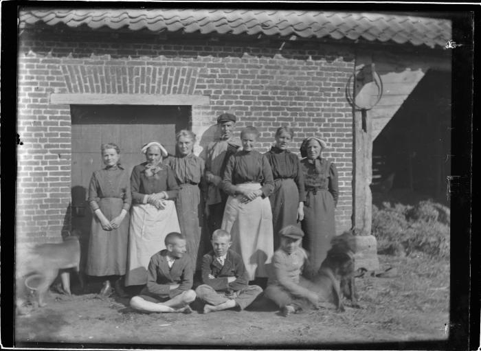 Jef van Boeren (Wouters) en familie.