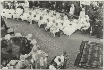 Foto van Begijnhof: ziekentriduüm 1935